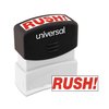 Universal Message Stamp, RUSH, Pre-Inked One-Color, Red UNV10069